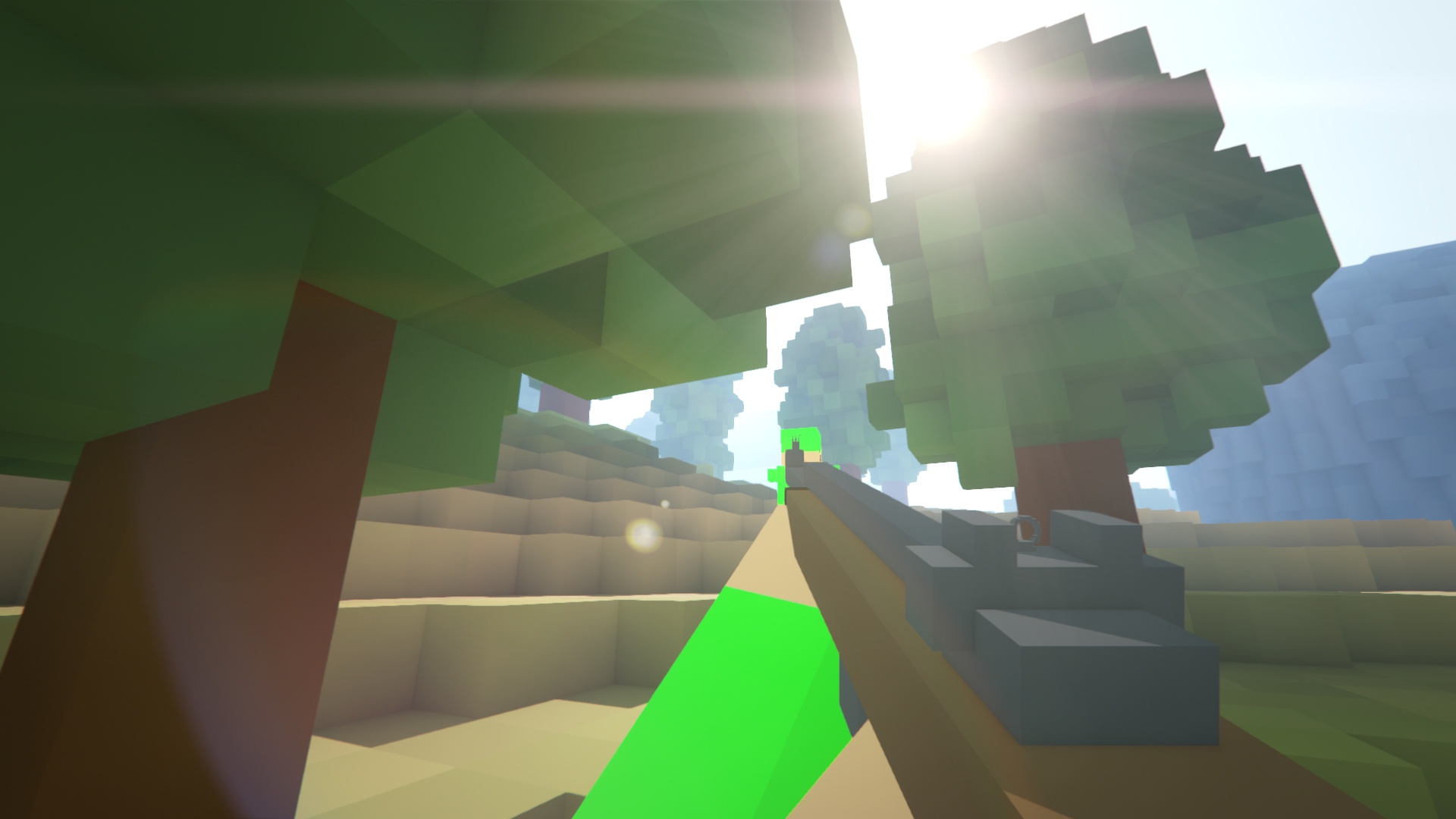Play Openspades The Open Source Voxel First Person Shooter